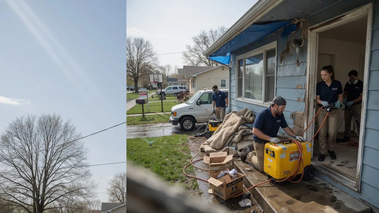 Basement Flood Cleanup in Elmo, MO near me